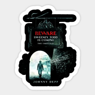 Sweeney Todd Sticker